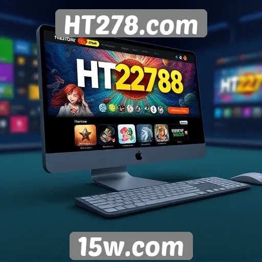 Explorando a interface de usuário do HT278.com